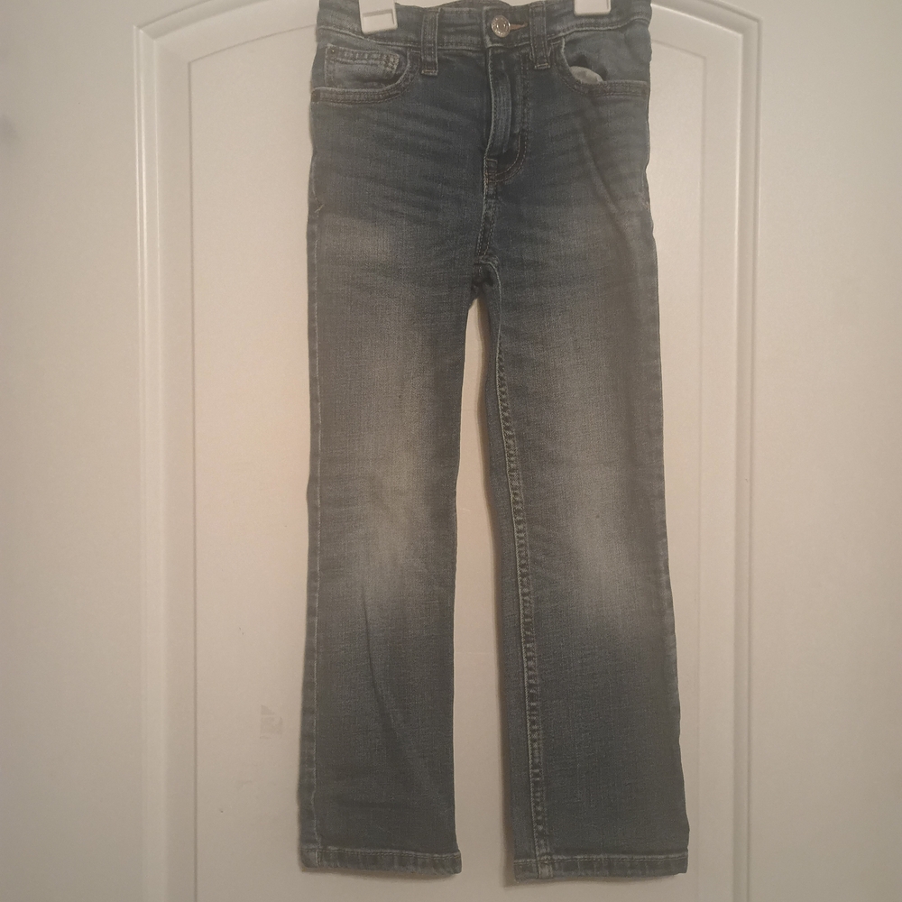 Cat & Jack Kids Straight Jeans in Faded Blue